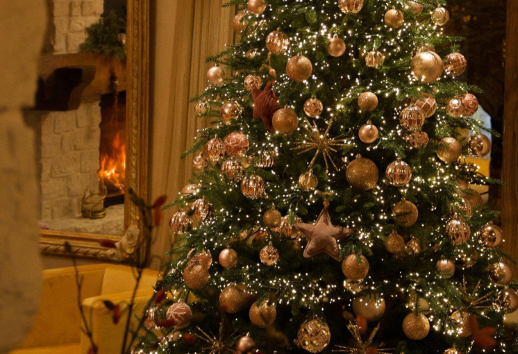 The History of Christmas Ornaments and Flocked Trees